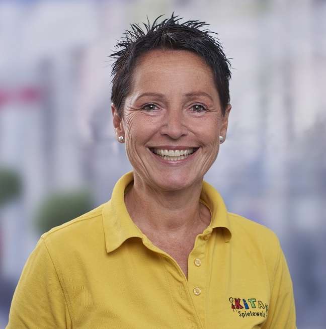 Elke Köhler, Geschäftsführerin des KiTa Spielewelt Spielwaren Lagerverkauf in Fellbach