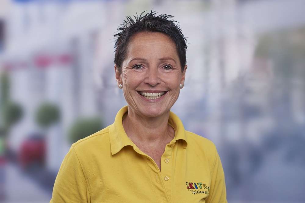 Elke Köhler, Geschäftsführerin des KiTa Spielewelt Spielwaren Lagerverkauf in Fellbach